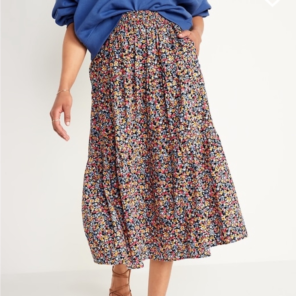 Old Navy floral skirt